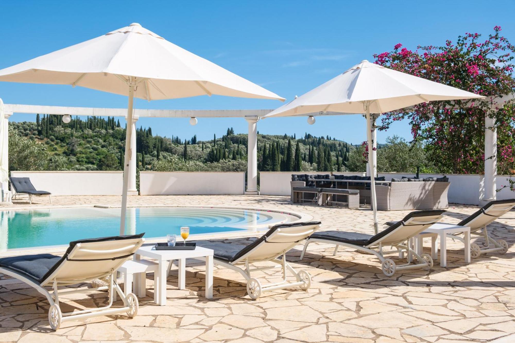 Cecilia Exclusive Villa Corfu Doukádes Exteriör bild